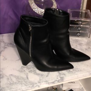 Charlotte Russe Shoes - Black wedges booties Charlotte Russe Shoes - Black wedges booties